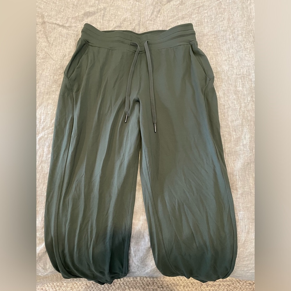 lululemon athletica Green Track Pants